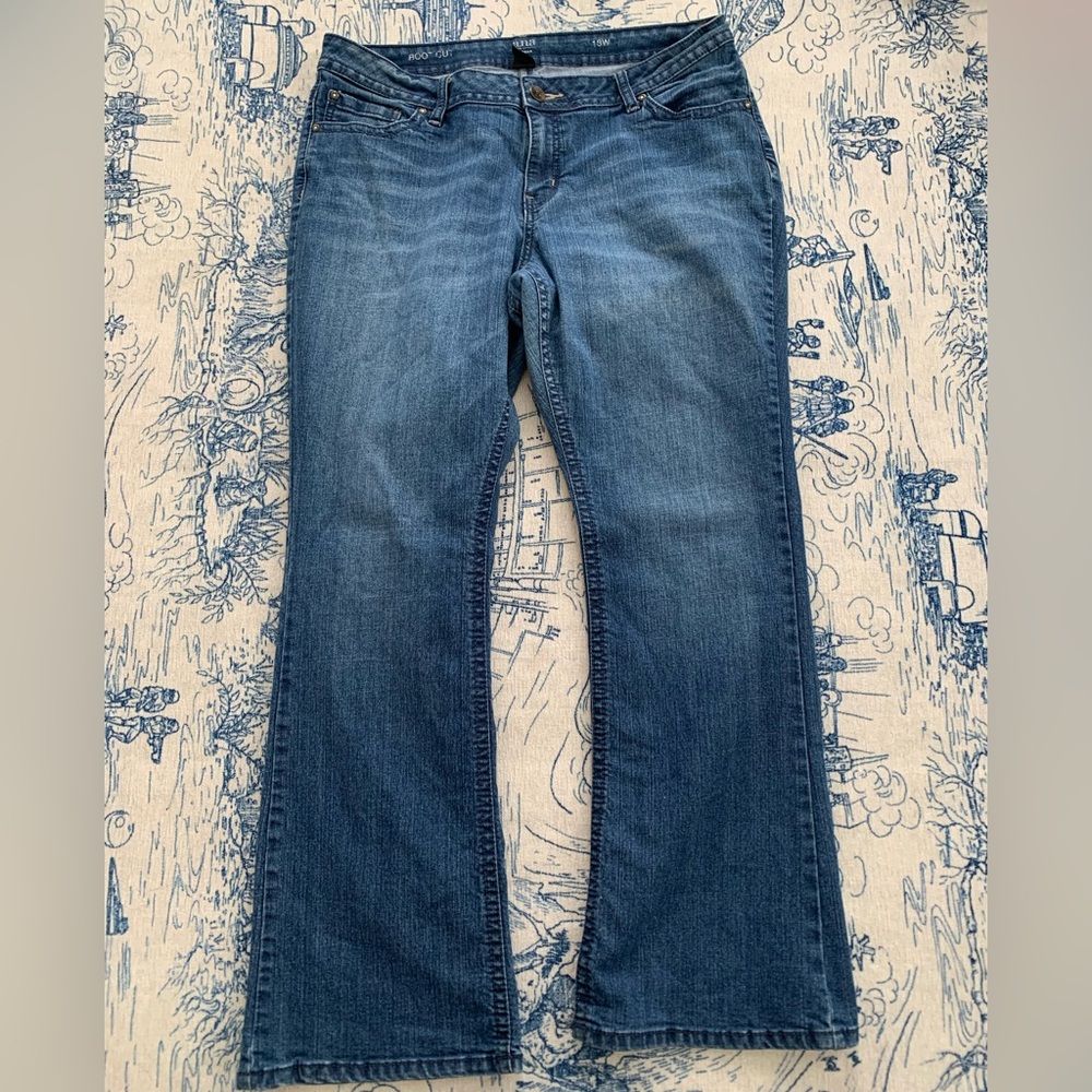 Plus Size ANA Bootcut Jeans